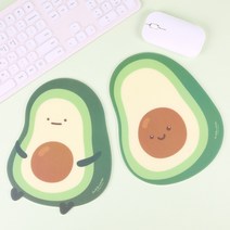 아보브라더 귀여운 가성비 마우스패드, 아우카도