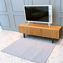 BRN 소프트 자가드 해링본 카페트 러그 100x150cm