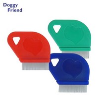 큰강아지 애견미용빗 안면 저자극 사모예드 부드러운