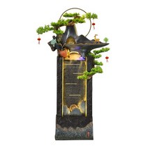 분수대 흐르는물 가습기 목가적 수반 유수 개업선물, 5. 1318 특대  67x45x183cm