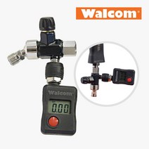 왈콤 디지털 압력게이지 회전식 굴절형 / 레귤레이터