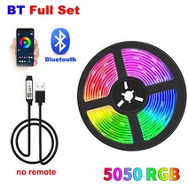 led 줄조명 띠조명 라인 D 스트립 조명 D 1-5m 10m 15m 20m 30m 네온 조명 Luces d 컬러 RGB TV 백라이트, [03] BT, [01] not waterproof, [01] 2m