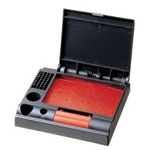 나sksp_매표 원터치 인주 100 세트 휴대용 판촉 오피스 원형 회중 도장밥 고급 사무실 가정용♥ghjr, ♥♥ghjr!!, Excellent초이스