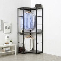 아이방수납 코너 드레스룸 수납장 옷장 옷방행거, 멀바우