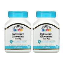 1+1 21센츄리 포타슘 칼륨 글루콘산칼륨 potassium gluconate 110정
