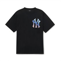 베이직 빅로고 반팔 티셔츠 NY Black