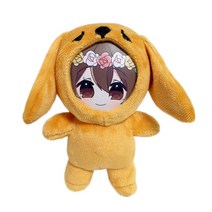 포토톡 입체얼굴인형 자캐인형 15cm 골든리트리버 이족보행