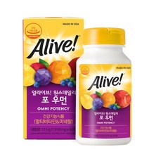 네츄럴라이프얼라이브 얼라이브 원스데일리 포 우먼 포맨 (1918mg x 60정), 포 우먼 1918mg x 60정