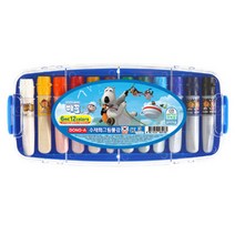 동아 빼꼼 남아용 사출 수채화물감, 6ml, 12색