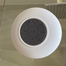 샤워 미니 캠핑 블루투스 욕실용 화장실 아웃도어 방수 흡착 고출력 야외 실외, 블랙