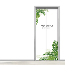 C대형 엘리베이터 문 리폼 스티커 필름 대형 시트지, 단품