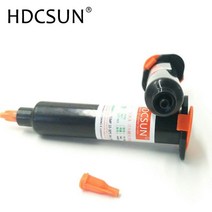 견고한 Tp2500 uv 액체 접착제 UV 경화 광학 투명 + 9 LED 손전등 lcd 수리용, 한개옵션0