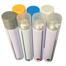 주차장 주차 라인 차선 도색 기계 전용 스프레이, 노란색, 1개