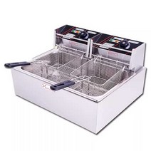 업소용 튀김기 소형 치킨 돈가스 튀기기, 고급형 20L 전기튀김기