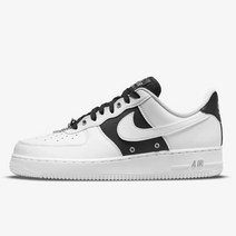 나이키 에어 포스 1 로우 07 프리미엄 화이트 블랙 실버체인 DA8571-100