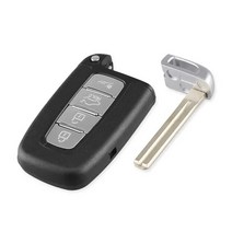 []스마트키복사 차 디지털 개조 버튼 열쇠 KEYYOU 원격 쉘 케이스 기아 소울 스포티지 소렌토 모하비 K2 K5 리오 옵티마 포르테 세라토용 4, For Kia - 4 BTN TOY40 Blade