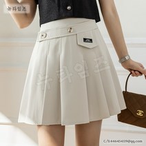 여성 골프웨어 플리츠 주름 큐롯 테니스 치마 바지 Short skirt 8T057