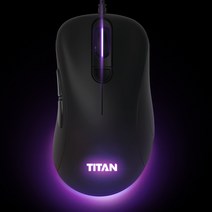 TITAN G ZERO 유선 게이밍 고감도 LED 마우스, 단품, 단품