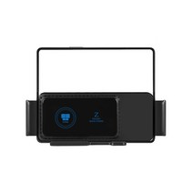 BiLe LG 벨벳 5G 차량용 듀얼코일 무선충전기 거치대 15w, 1개, BiLeCY2245 블랙