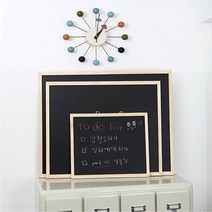 맥스 벽걸이칠판 휴대용 블랙보드 카페메뉴판 흑칠판, 1개, 70cm x 50cm