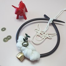 소코뚜레 소고삐 소뚜레 걸기, A타입(다크브라운)