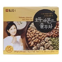 담터 호두 아몬드 율무차, 18g, 75개