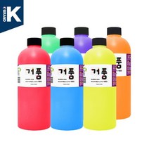 [하양이네003]스노우키즈 거품물감1000ml 유아물감 거품물감놀이 안전한 형광물감, 블루