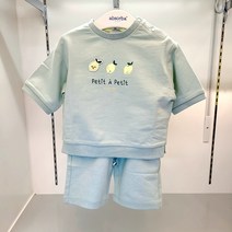 압소바 중계점#유아동복 간절기 상하복 얼집패션 활동복 남여 공용 라운드 맨투맨 상하복 부드러운 컬러감 붐 상하