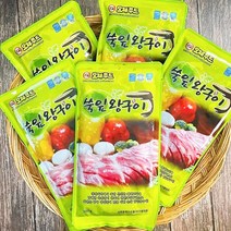 오래푸드 수제 양념 돼지갈비 맛 쑥잎왕구이 300g*5팩
