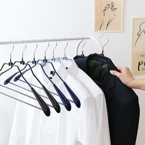 네이쳐리빙 정장 기본 옷걸이, 그레이, 10개