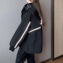 여성 야구점퍼 따뜻한 잠바 점퍼 발랄한 귀여운 꾸안꾸 2023 봄 가을 새로운 기능 패션 다목적 야구 유니폼 루즈 후드 자켓 여성의 작은 향기로운 바람 자켓