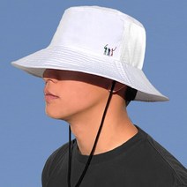 61cm 빅사이즈 골프 매쉬 버킷햇 5컬러 끈 벙거지 모자 대두 가벼운 얇은 나일론, WHITE, Golf Mesh Big Bucket Hat