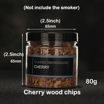 칵테일 스모커 위스키 & 버번 키트 남성용 주입 선물용 구식 굴뚝 음료, Cherry Wood