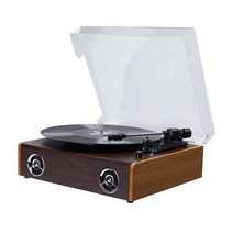 레코드 빈티지 lp플레이어 턴테이블 우드 엔틱 축음기, 월넛 레코드 플레이어  아델