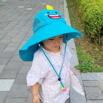 믹스어블 어린이 넓은 챙모자 햇빛가리개 자외선 차단 뒷목커버 썬햇 플랩캡