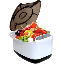 농산물세처기 과일 고구마 야채 세척기 농약 제거 청정기, 화이트 4.5L