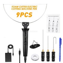 열선커터기 핫와이어 폼 커터 3in 1 실내 장식 펜, 07 4in1 UK Plug
