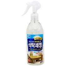 생활 리빙굿 식탁 세정제 스프레이형 아쿠아향 330ml, 2개