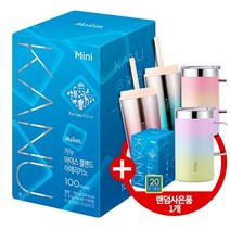카누미니 아이스블렌드 아메리카노1g 100개입 분쇄원두커피 +사은품 랜덤