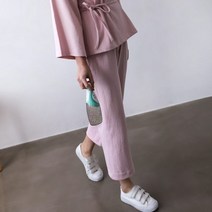 수키 면소재와이드팬츠 1023476