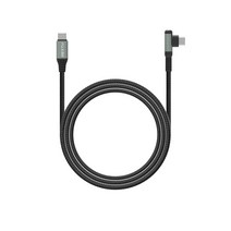 NEXT-CCEL7220-100W USB-C TO C PD 90도 꺾임형 초고속충전 데이터케이블 / 20V 5A 100W / USB 2.0 480Mbps / 과전류차단 / 2M