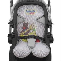 국산 메쉬 유아 카시트 유모차 라이너 깔개 통풍쿨시트 아동 카시트라이너, 1개