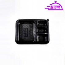 SK)도시락4칸(DW-003) 세트 / 50개