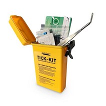 tickease 진드기 키트 인간용 진드기 제거 키트 amp 애완 동물 응급 처치 진드기 제거 키트 진드기 핀셋 돋보기 진드기 테스트 지침 항생제 연고 패킷 앰프 더