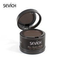 Sevich 라이트 골드 헤어라인 아이섀도 파우더 뿌리 커버 4g 헤어 볼륨 파우더 헤어 컨실러 커버 메이크업 배송지: 중국 색상: 다크 브라운, 상품 상세페이지 참조, 상품 상세페이지 참조