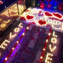 전자초1pcs 백일잔치 생일파티 홈파티 촛불길 꽃잎 티라이트 전자양초 돌잔치소품 홈파티 촬영소품 실내인테리어 홈파티소품 돌잔치용품 백일상 베이비스튜디오 셀프스튜디오 베이비샤워, 골드