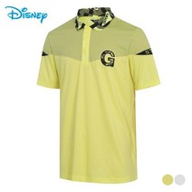 디즈니골프 남성 카라 프린팅 티셔츠 DK2MTS043