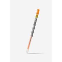 유니볼 시그노 스타일핏 리필심 0.38mm 1박스(10개) UMR-109-38, 오렌지