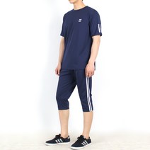파르데스 루트 남성 여름 트레이닝복세트 7부 반바지 츄리닝세트