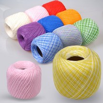 미소털실 파이스타 레이스실 이집트면 100% 뜨개실 털실 직수입 태팅실 50g 40수 400m, 503 프레쉬핑크